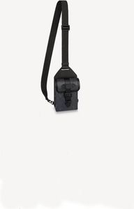 Designer hommes sac à bandoulière caméra en cuir fermeture éclair décontracté large bandoulière unique sac à bandoulière qualité AAA45912