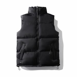 Veste pour homme Designer Mens Puffer Vest Femme Gilet d'hiver Mode Tendance Couple Plume Matériel Manteau Lâche Graphite Gris Noir et Blanc Bleu VestMZ9M