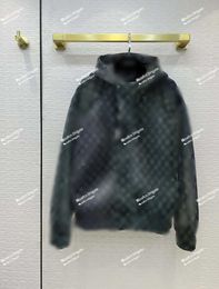 5A Designer veste pour hommes imprimé maille découpée veste de luxe manteau motif arc-en-ciel dégradé
