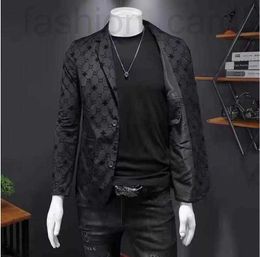 Designer hommes vestes printemps automne nouveau Blaze mode mince jolie pochette marque hommes costume veste d'extérieur hommes K0CO