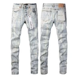 Designer jeans voor heren paarse jeans denim broek heren paarse jeans Designer Jean herenbroek recht ontwerp retro streetwear PAARSE merk jeansbroek 829