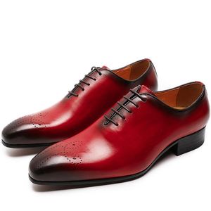 Designer Men's Leather Brand Casual Drive Oxfords Flats schoenen heren Loafers mocassins Italiaanse A6 7453