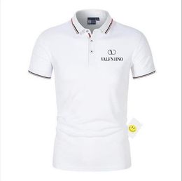Diseñador Camiseta de polo de lujo para hombres Camiseta de verano para hombres camiseta bordada camiseta de camiseta high stread camiseta