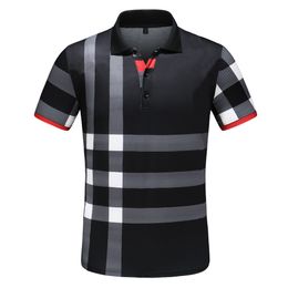 Polos de luxe pour hommes de la création de chemise d'été pour hommes pour hommes, t-shirt High Street Shirt T-shirt T-shirt M-3XL