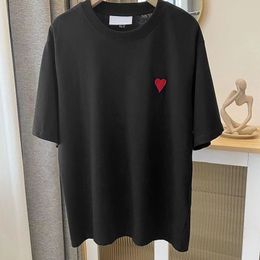Diseñador camiseta nueva para hombres camiseta deportiva para hombres camiseta para mujeres para mujeres francés diseñador diseñador clásico amor algodón camiseta casual