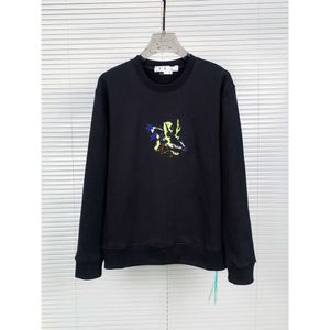 Ow Alien Pattern Arrow Sweat à capuche pour hommes Designer Sweat à capuche pour hommes Mode Alien Sweat à capuche Filigrane Imprimé Marque Pull Sweat-shirt