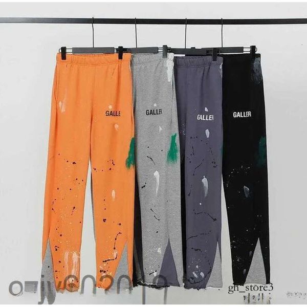 Pantalons pour hommes de créateurs Galeries Depts Pantalons évasés multi-panneaux Femmes Sports Loose High Street Pantalons de survêtement Pantalons Vintage Pantalons Hip Hop 222