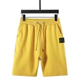 Designer Men's Pants Summer Fashion Stones Island Streetwear Cotton Casual Beach Women's Shorts Is Land Pant 2024VVV