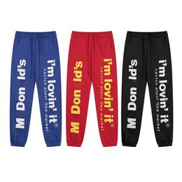 Designer herenbroeken joggingbroek hiphop trendy Amerikaanse retro damesbroek high street bedrukte mode casual broek