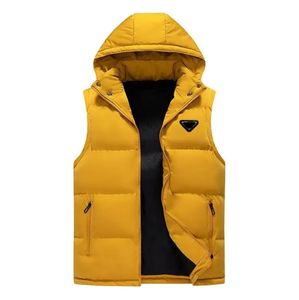 Designer Hommes Plus Taille Vêtements d'extérieur Veste chaude Chapeau d'hiver et veste à col montant Gilet à la mode Parka Veste décontractée pour femmes Veste chaude en plumes Gilet