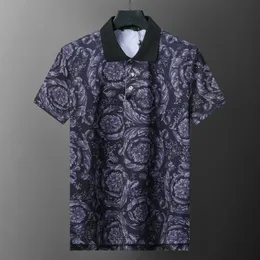 Polo de styliste pour hommes, chemise de luxe italienne à manches courtes, mode décontractée, t-shirts imprimés d'été pour hommes