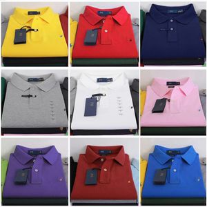 Designer Men's Polo Shirt Luxe Top Polo Shirt Korte mouw Kort katoenen slanke Casual Business Men's Shirt S-2XL