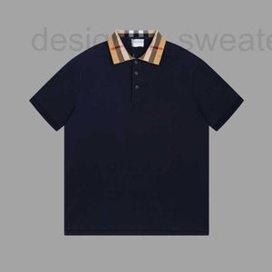 Designer Men's Polos Men T-shirts à manches courtes T-shirt Polo LETTRE DE HAUTE QUALITÉ PRINGING PERME Vêtements Vêtements
