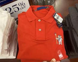 Designer herenpolo's shirts mannen met borduur technologie katoen mode casual polos t shirt s-5xl