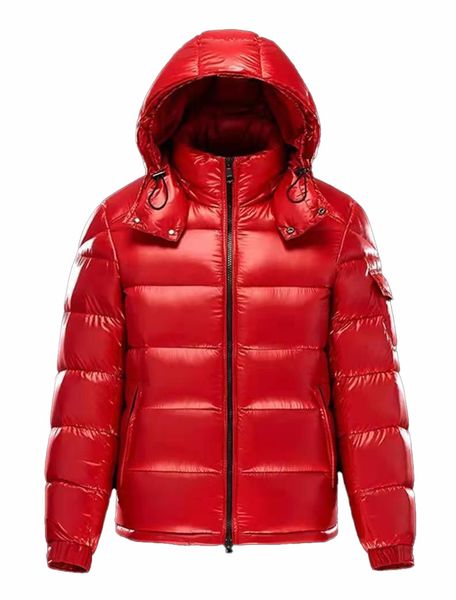 Designer Men's Hiny Matte Winter Windroproping Warm Down Vestes Vestes à capuche Coupages Sweatshirts Hip Hop Trench Coat Asian Taille
