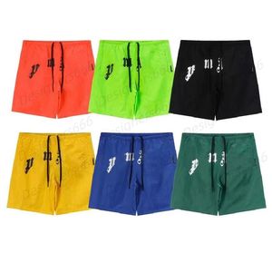 Designer Men's Shorts Pantalons à double imprimé Couple Jogging Jogging 5pts High Street Womens Summer Shorts Luxury Summer Fitness Séchage rapide Couleur Top Hip Hop Shorts US SIZE S-XL