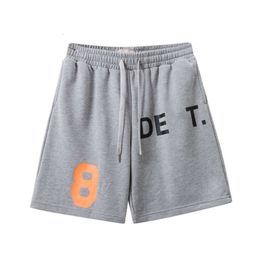 Designer shorts voor heren Galleryes Depts Designer zomer Gallary shirt met alfabet bedrukte ster dezelfde ronde hals en korte mouwen T-shirt voor mannen en vrouwen 117