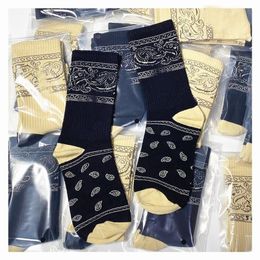 Designer heren sokken designer cashew bloem sokken spoof gezicht straat sportkousen hiphop skateboard sock one size bc