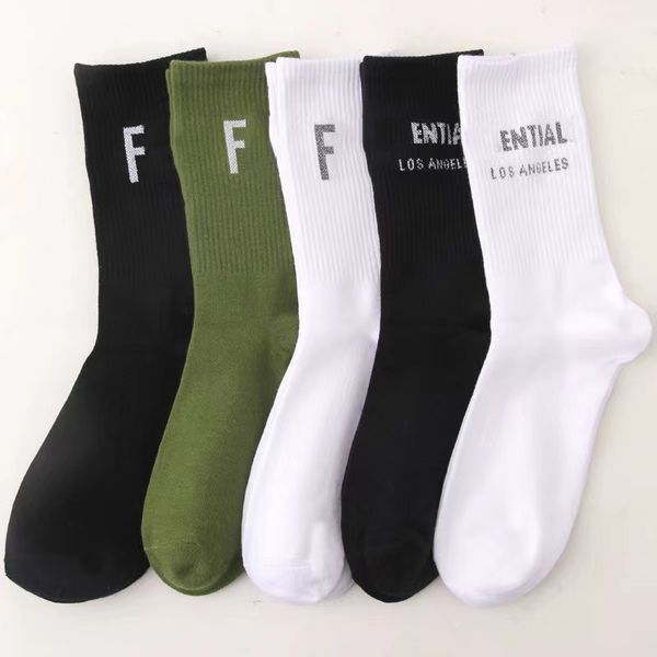 Calcetines de diseñador para hombre Moda multicolor EF Diseñador Calcetines para hombre Mujeres Hombres Algodón de alta calidad Todo fósforo Clásico Transpirable Mezcla Fútbol Calcetines de baloncesto TIM1