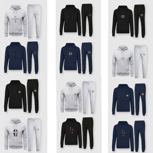 Sweat à capuche imprimé monogramme pour hommes, vêtements de sport, veste en coton spatial, maillot de corps, manteau, sweat-shirt, pantalon décontracté pour hommes, vêtements de course, vêtements de sport pour femmes, costume de fitness