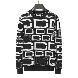Diseñador Sweater Sweater Sweater Jumper sudadera Fashion Fashion Chaqueta para hombres y mujeres Letra negra Caña de manga larga