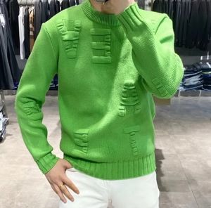 Designer Pulls pour hommes Designer Love Jacquard Crew Neck Sweater Marque de mode Streetwear Pull Lettre de mode Pull Designe Tendance Pull coloré 2023