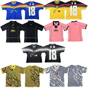 Designer heren T-shirt digitaal patroon letterlogo sport casual voetbalshirt Y2k shirts zomer losse top met korte mouwen