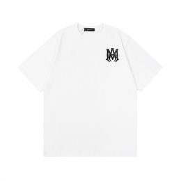 T-shirt pour hommes de haute qualité Nouveau classique imprimé Mode décontractée Luxe 100% coton de haute qualité Chemise respirante Chemise à manches de rue Grande taille M-3XL # 22