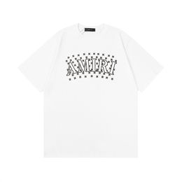 T-shirt pour hommes de la créatrice Nouveau Luxurage de mode décontracté classique classique 100% Coton de haute qualité Shirt Street Street Street Shirt Large Taille M-3XL # 04