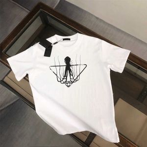T-shirt pour hommes de haute qualité nouveau classique imprimé mode décontractée haut de gamme 100% coton chemise respirante chemise à manches de rue grande taille asiatique M-3XL