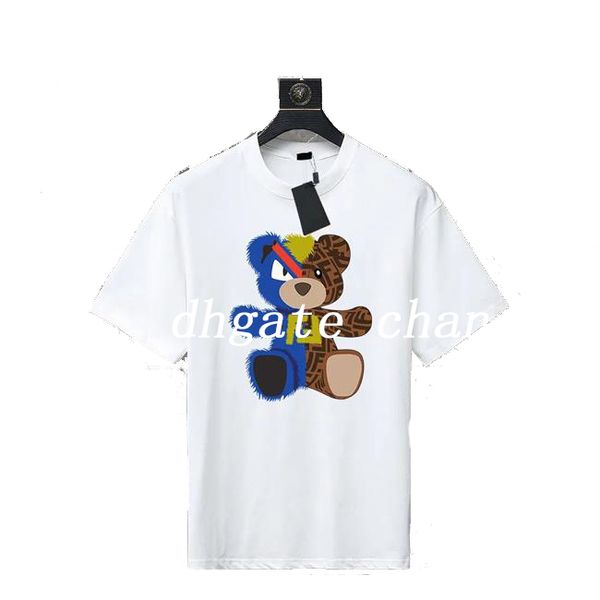 Diseñador Camiseta para hombres Camiseta de lujo para hombres y mujeres Camiseta de verano Camiseta de verano Fashion Fashion Fashion Algody Alphabet Alphabet Alphabet Cartoon Lover S-5XL