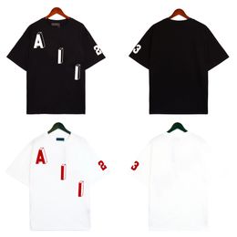 Diseñador de camisetas para hombres 2023 Camisas más nuevas Camiseta para hombres para mujer Letras impresas en 3D Marca de lujo de moda Camiseta de manga corta Camisetas sueltas de gran tamaño Tops S-XL