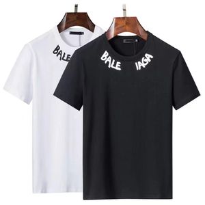 Designer Hommes T-shirts Marque Tees T-shirts Top Qualité Pur Coton À Manches Courtes Chemise Simple Lettre Imprimé D'été Casual Hommes Vêtements Taille M-3XL