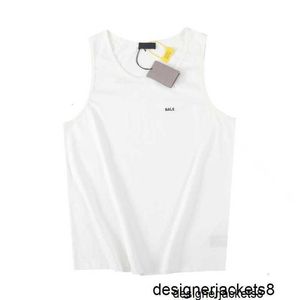 Designer Men's T-shirts Correct Edition B Home Paris New Broidered Lettre Simple and Low Breathable Mens and Women's Sans manchette U-Shaped Top 7LOR7LOR