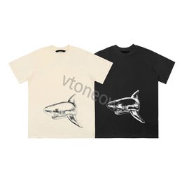 Designer heren t-shirts man vrouw luxe merk tees t shirt zomer ronde nek plamm korte mouwen buiten mouwen luxe straat shorts mouw kleren angelsta heren tshirts