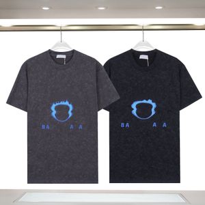 Diseñador de camisetas masculinas pareja pareja camiseta dorada estampada estampada estampada y2k harajuku fashion pareja tee tops