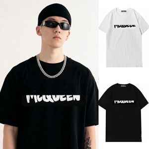 T-shirts pour hommes de créateurs T-shirt pour femmes MCQEEENS coton imprimé sweat haut tendance Hip Hop T-shirt en gros lulusgood