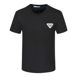 Designer heren T-shirts zwart-witte multi-stijl klassieke hot boor borduurwerkcasual mode luxe 100% katoen ademende straat heren en dames 3xl#96