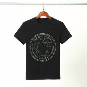 Camisetas de diseñador para hombre Color blanco y negro Alfabeto algodón puro moda casual ropa para hombre Street Polo Shorts Camiseta de manga