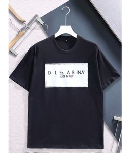 Diseñador Camisetas para hombre Moda en blanco y negro Clásico Estampado del alfabeto Marca de lujo 100% algodón Transpirable delgado casual hombres calle 3xl