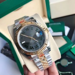 Designer Men's Watch 41 mm/36 mm Watch Blue Dial Dial impermeable 904L Sapphire Sapphire impermeable Mecánico Reloj Montre de Luxe