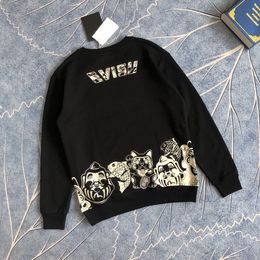 Diseñador de los hombres de las mujeres evisulies sudadera con capucha bordado Street Hip Hop suéter sudaderas Evisus manga larga algodón top ropa