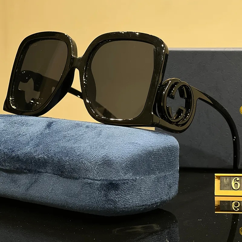 Designer herrkvinnor glasögonmärke mode klassiska solglasögonglasögon reser strand solglasögon