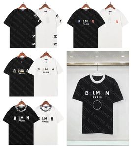 Designer Men Shirt Summer Mens Shirts Pure Coton T-shirt T-shirt T-shirt de haute qualité T-shirt Black Tees Gobeve Sleeve Casual Letters Printing