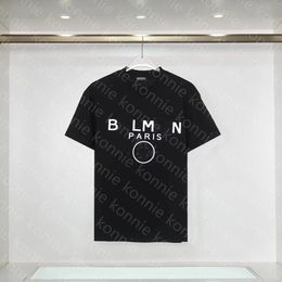 Designer Men Shirt Summer Mens Shirts T-shirt T-shirt de haute qualité Balimm Tshirt Men Designer Mens T-shirts courts de mode d'été décontracté avec lettre de marque