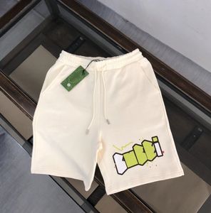 Pantalones cortos de diseñador para hombre Logotipo de arte de moda Pantalones cortos estampados Capris para mujer Pantalones cortos casuales Fitness Deportes Hombre Pantalones de vestir de playa Pantalones de chándal hasta la rodilla Pantalones cortos