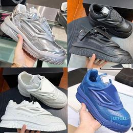 Designer Men Sneaker Italië Odissea Casual schoenen Vee leertrainers Triple Black Wit Multi-Color Platform Sneaker 22