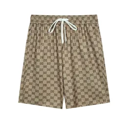 Designer mannen zomer korte broek Katoen Sport shorts Slipje Mode Effen Vijf stuk Straat Lengte Koord Broek Knie strand Casu 002