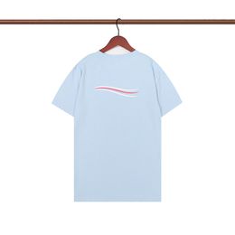 Designer Men T Shirt Ropa de marca para mujeres Summer Top Fashion Bordery Logotipo de manga corta Camiseta de hombre Ladies mismo estilo para hombres y mujeres Feb