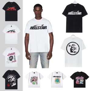 hellstar t-shirt Designer man t-shirts T-shirt met korte mouwen Zomerkleding kleding hipster Straatgraffiti Belettering print Vintage Losse grafische S-XL